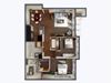 2 Bedroom 2 Bathroom Floor Plan 2 Bedroom 2 Bathroom Floor Plan at Panorama, Snoqualmie, WA, 98065